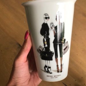 Henri Bendel travel mug